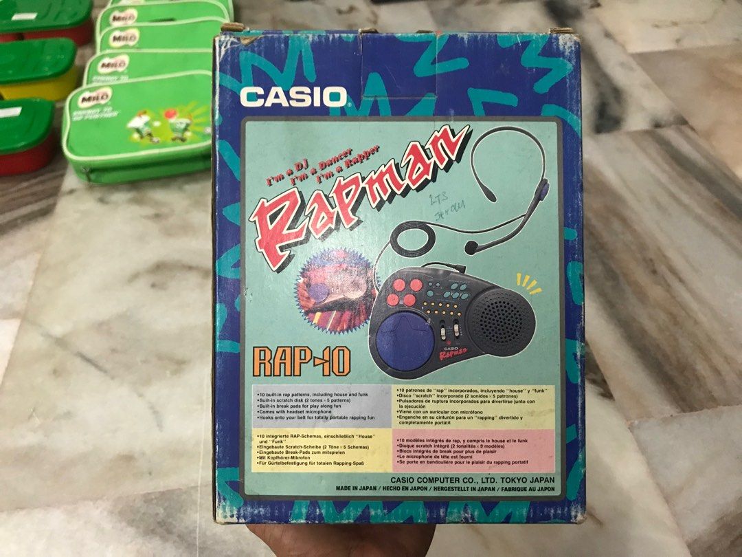 Vintage Casio Rapman Rap 10, Hobbies & Toys, Music &