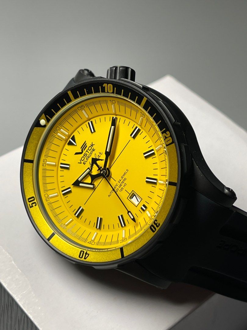 Vostok europe anchar yellow outlet