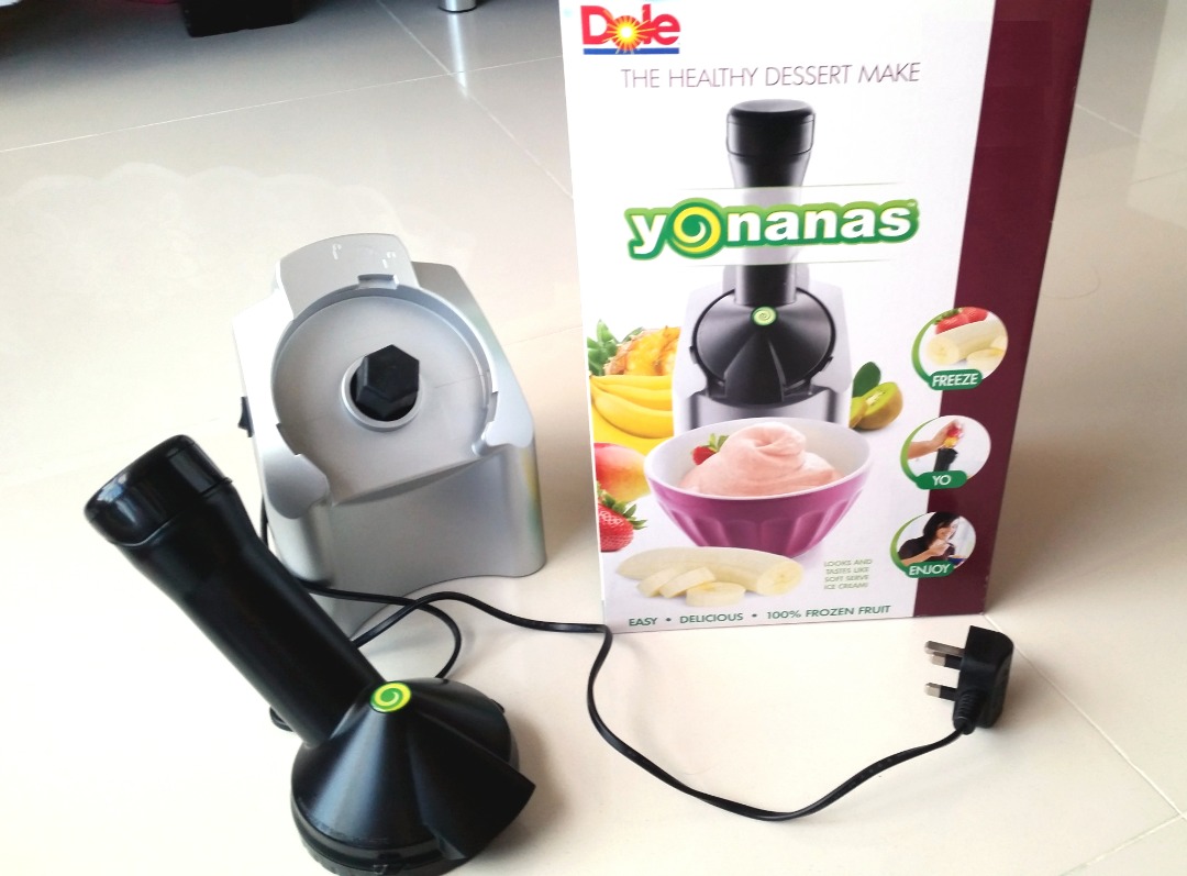 Yonanas Frozen Healthy Fruit Soft Serve Dessert Sorbet Maker for