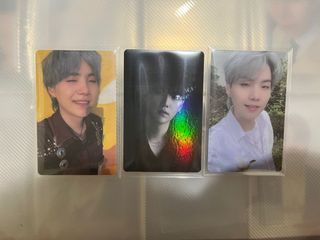 YOONGI / SUGA PHOTOCARD SET