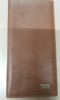🏠100%new MARCO POLO 真皮 多格 長條銀包(see settlement location frist)64232372309249110