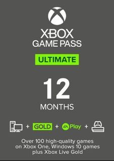 12-MONTH XBOX GAME PASS ULTIMATE
