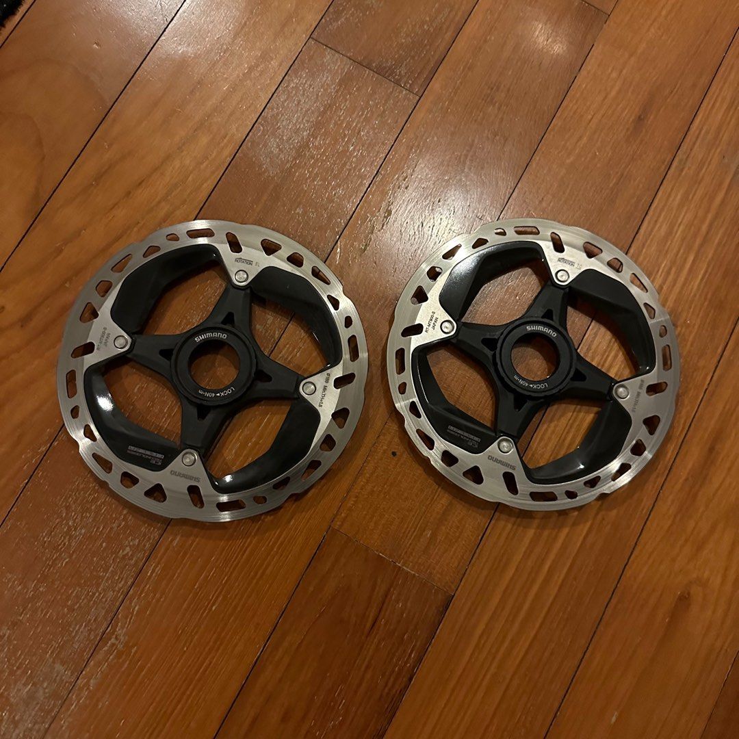 160mm Shimano XTR rotors, Sports Equipment, Bicycles & Parts, Parts