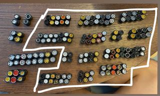 1/64 rubber wheels for sale!
