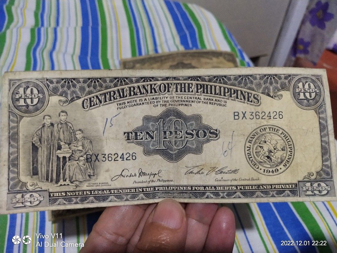 1949-philippine-peso-bill-for-bidding-hobbies-toys-memorabilia