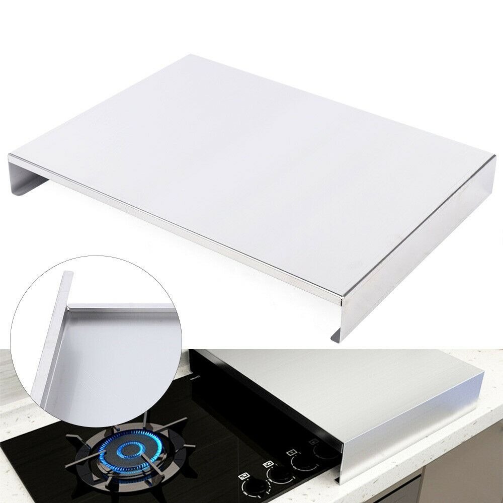[3102] SUS304 Stainless Steel Gas Stove Cover 40 X 30CM, Furniture