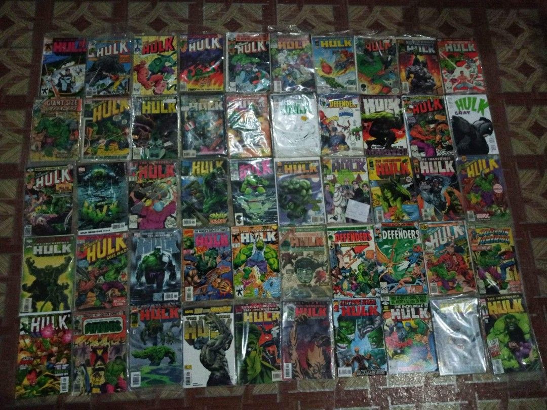 50 PCS VINTAGE HULK COMICS (Category: Comics & Manga) located in Sipalay. Submitted by boldowl.e4f283 (Listing ID 1200222229, Image 1). Description: .