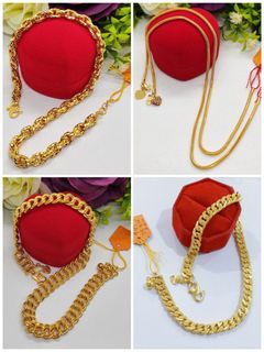 916 Gold Anklet Unisex
