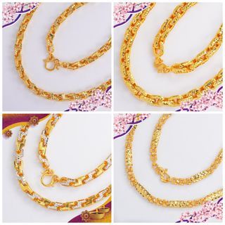 916 Gold Necklace Unisex