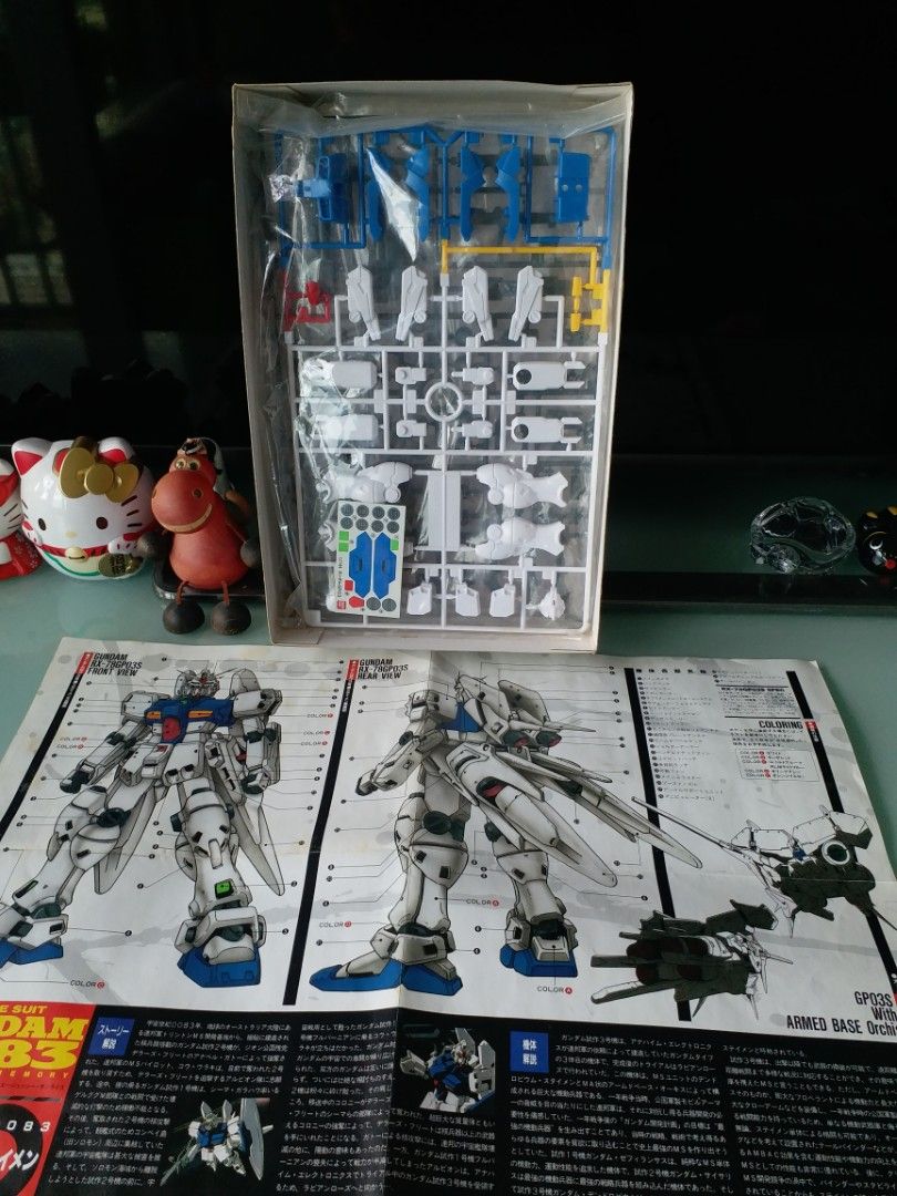 高達 GP 03 S GP03S 機動戰士 GUNDAM 高達模型 老模 舊模, 興趣及遊戲, 玩具 & 遊戲類 - Carousell