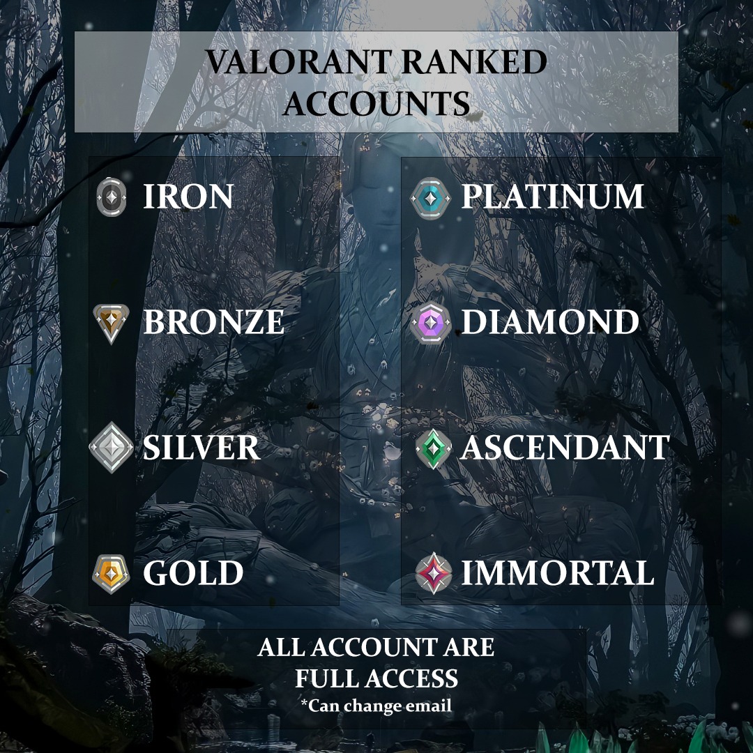Valorant Gold 1 acc high elo, Video Gaming, Gaming Accessories, Game Gift  Cards & Accounts on Carousell