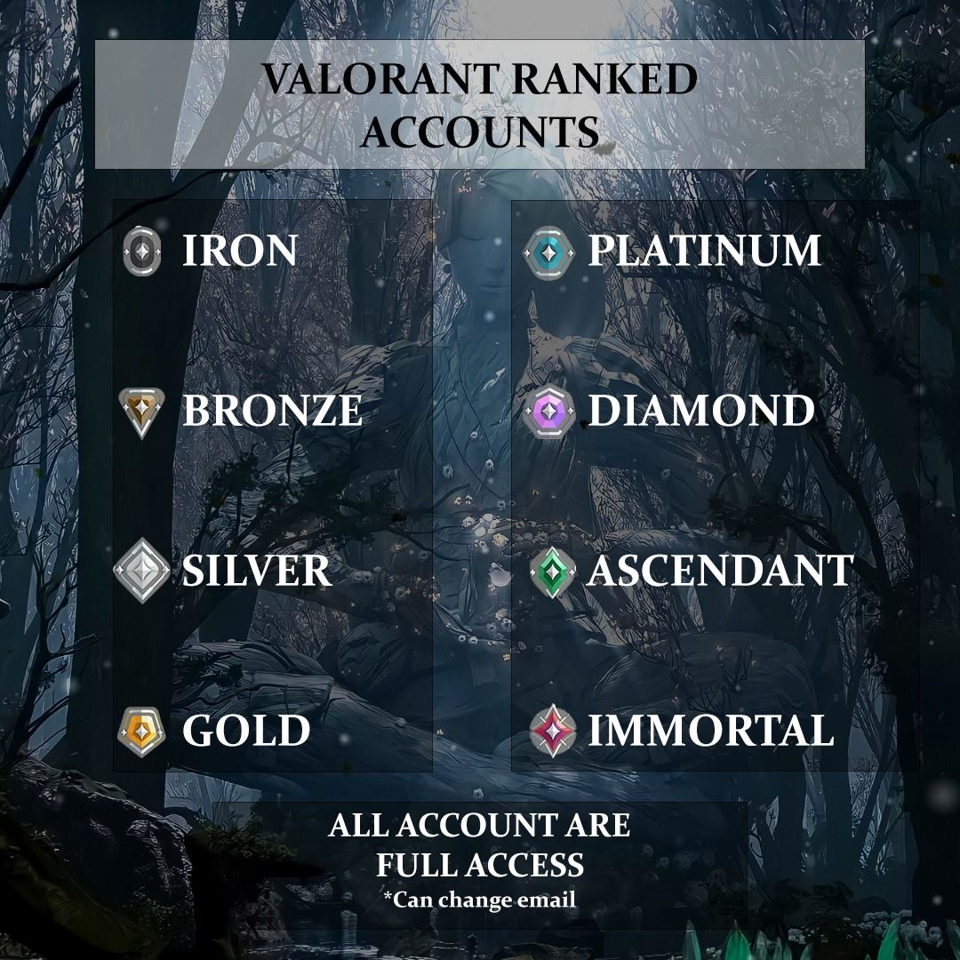 Valorant High Elo Ascendant 1 Smurf Account, Video Gaming, Gaming  Accessories, Game Gift Cards & Accounts on Carousell