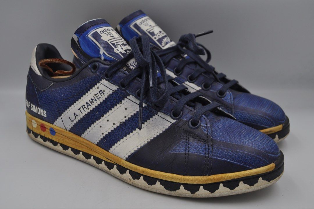 Adidas la trainer deals raf simons