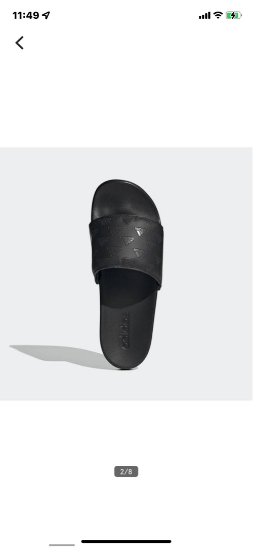 Adilette cheap suede slides