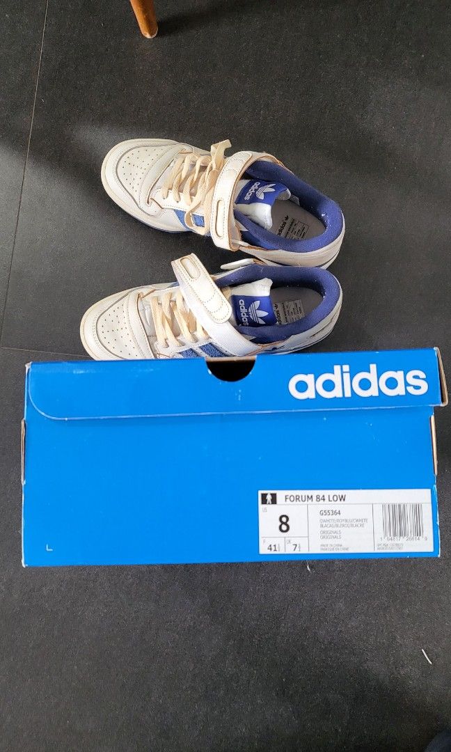 adidas Forum 84 Low, Men's Fashion, Footwear, Sneakers on Carousell