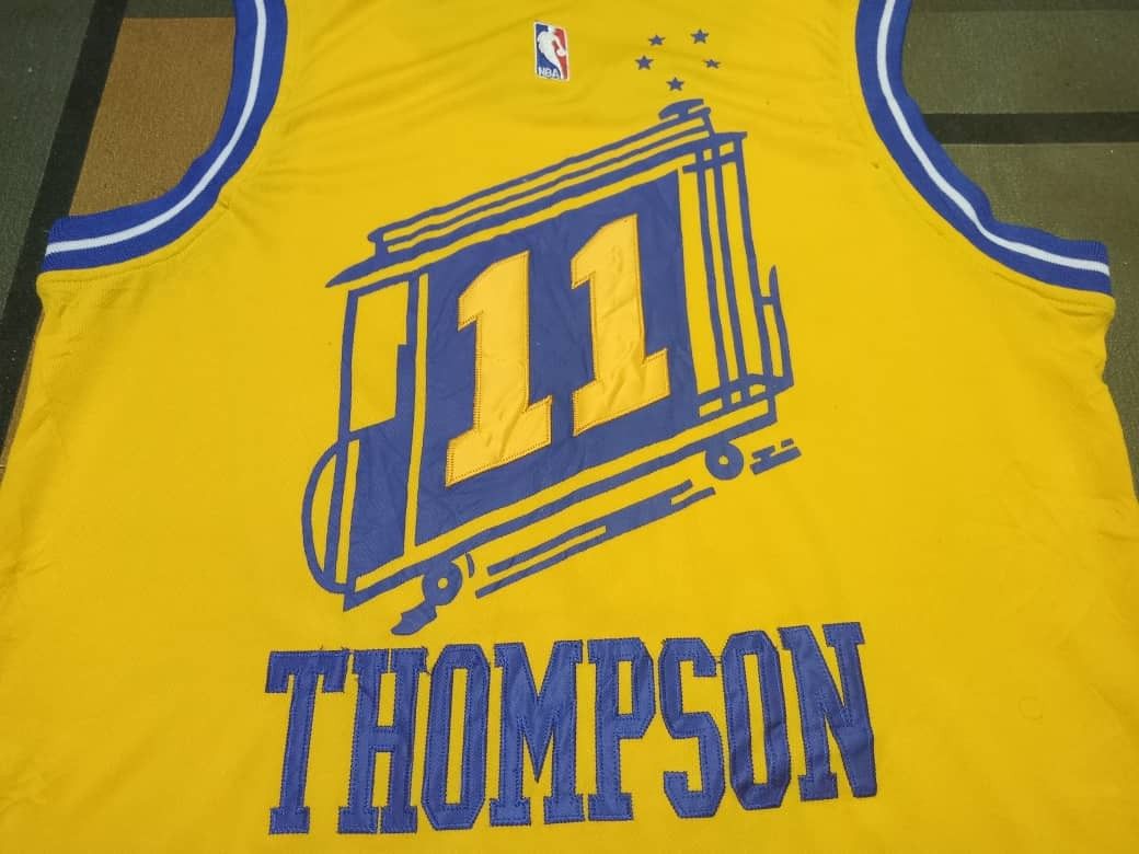 Klay Thompson Golden State Warriors Adidas Swingman Jersey Youth