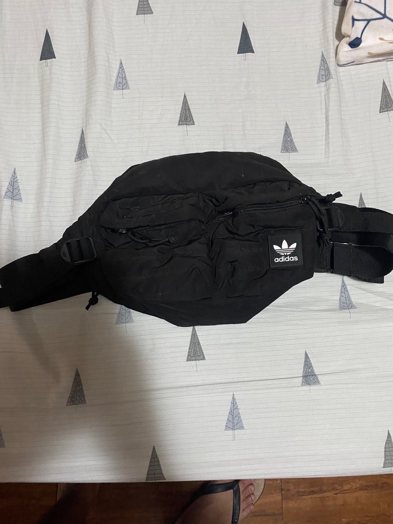 Adidas Quilted sling bag, Men's Fashion, Bags, Sling Bags on Carousell