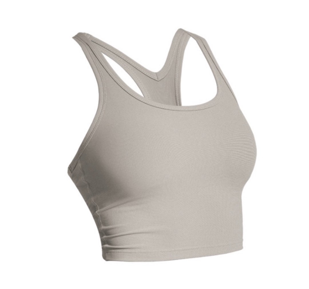Air Active Ribbed yoga sports bra top, Women's Fashion, Activewear on  Carousell