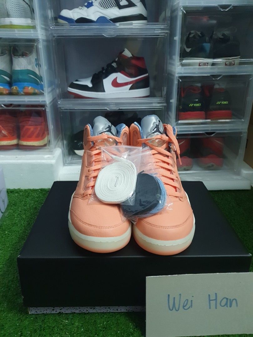 DJ Khaled X Air Jordan 5 Crimson Bliss Sneakers, Tekkaus®, Malaysia  Lifestyle Blogger