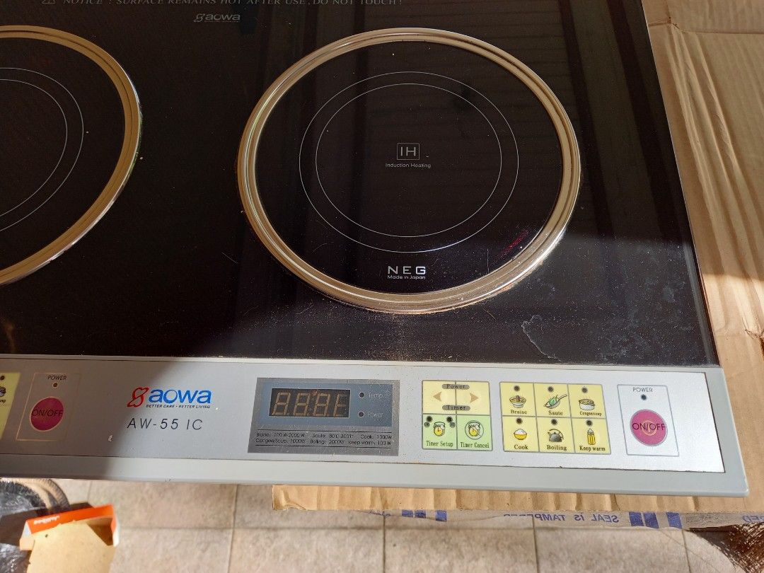 AOWA induction cooker, TV & Home Appliances, Kitchen Appliances