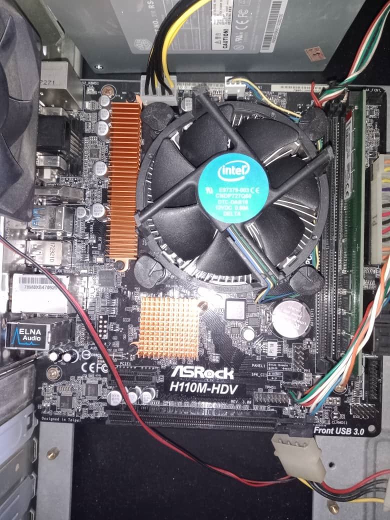 ASRock H110MDVS/D3+core i3 6100