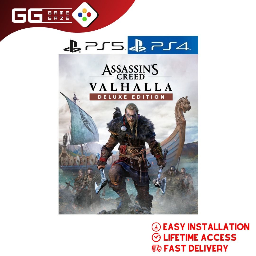 Assassin's Creed Valhalla (PS4 & PS5) Digital Download Activated, Video