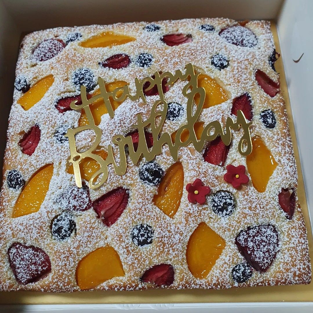 ASSORTED FRUIT BUTTER CAKE, Food & Drinks, Homemade Bakes on Carousell