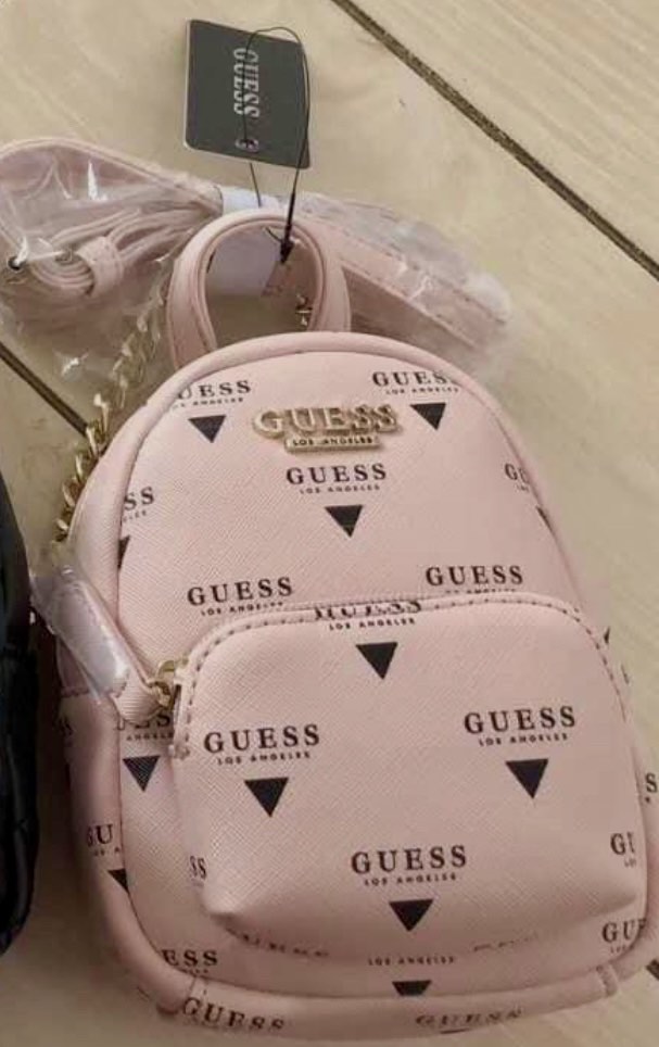 Authentic Guess Evan Mini Crossbody Bag, Women's Fashion, Bags