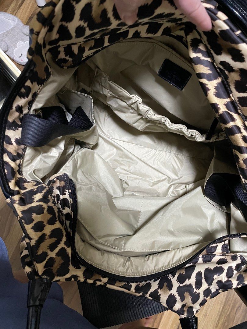 Kate spade best sale leopard diaper bag