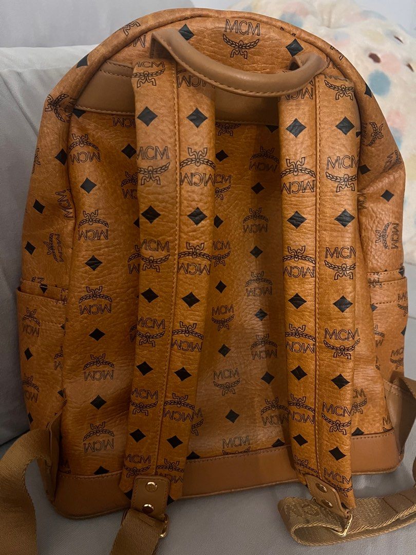 Authentic MCM backpack, Women's Fashion, Bags & Wallets, Backpacks on