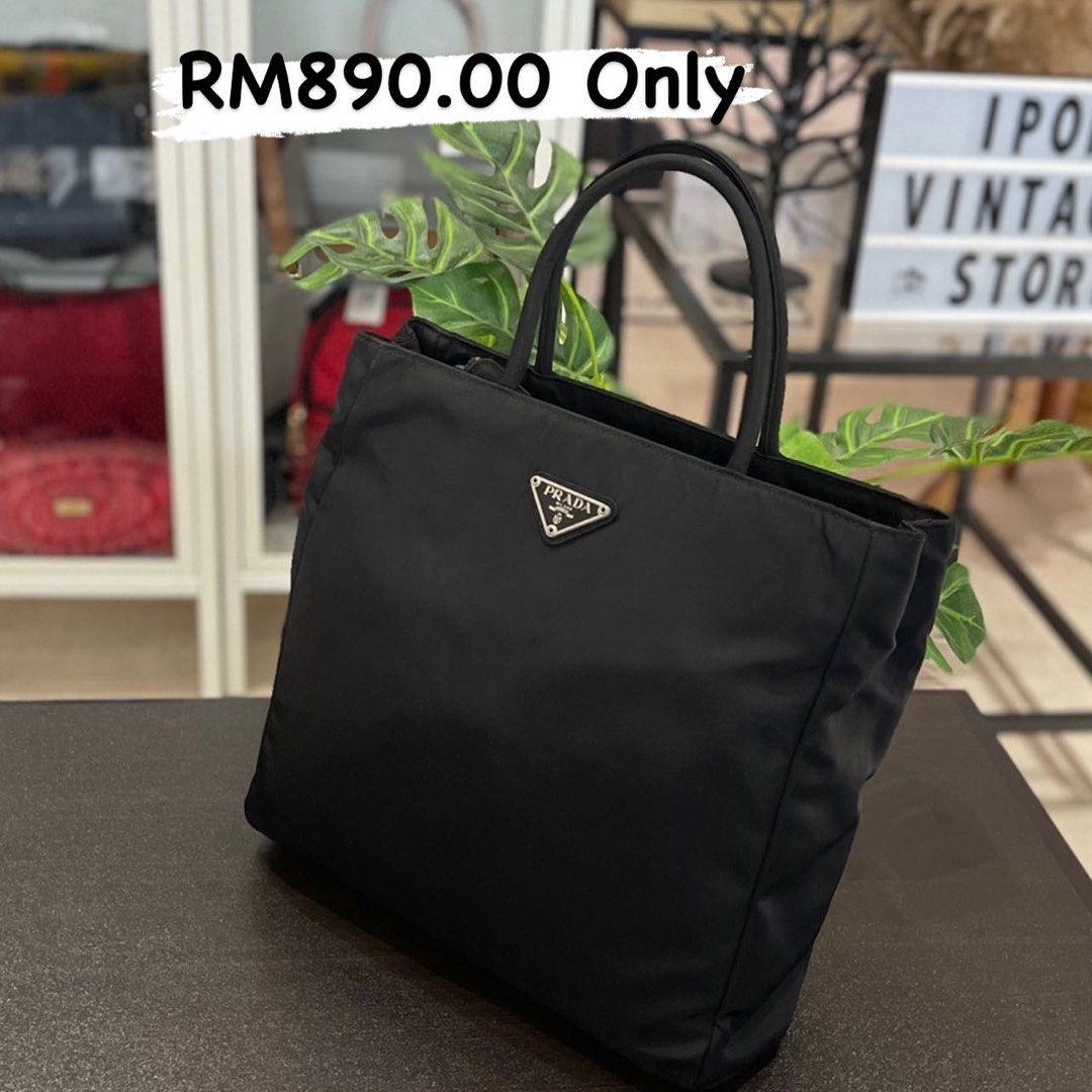 Authentic Prada Totebag, Luxury, Bags & Wallets on Carousell