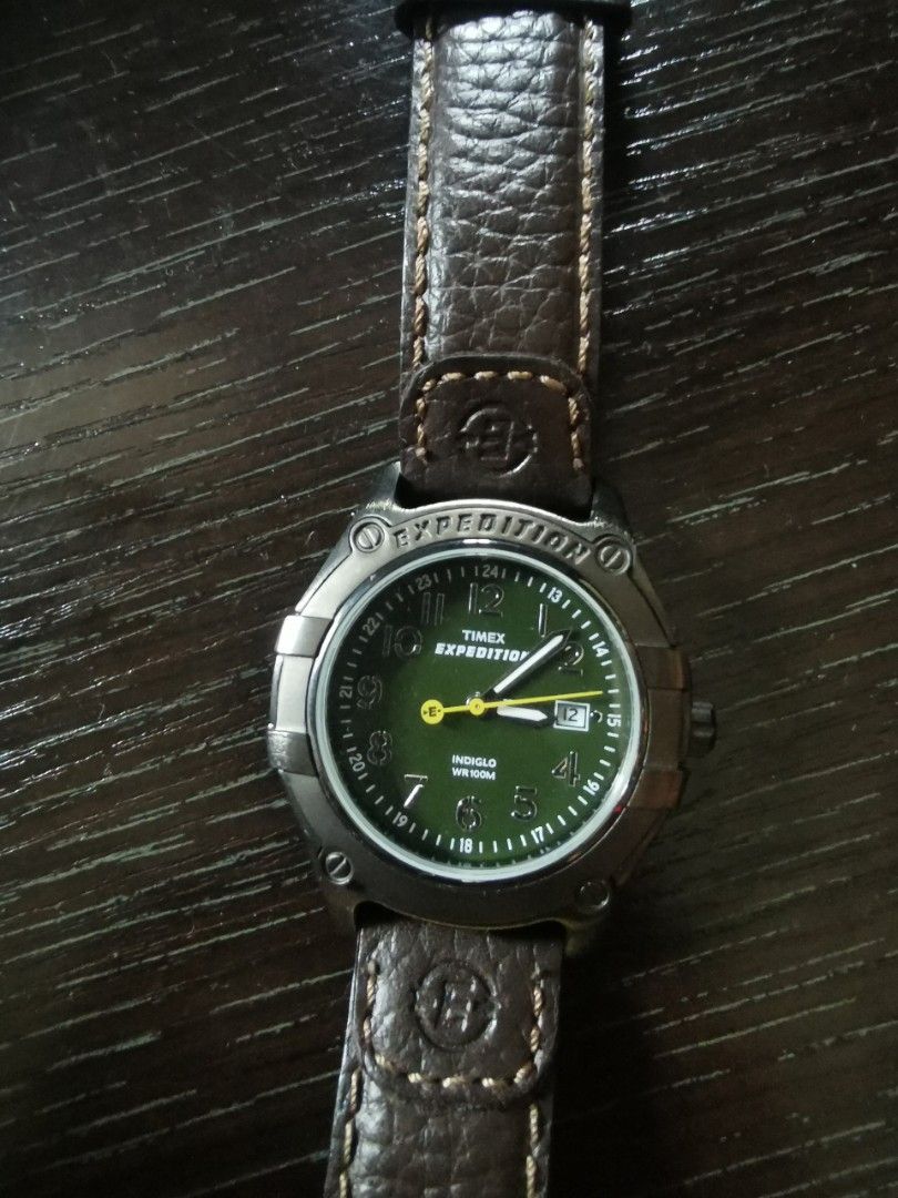 Men's timex expedition indiglo watch clearance