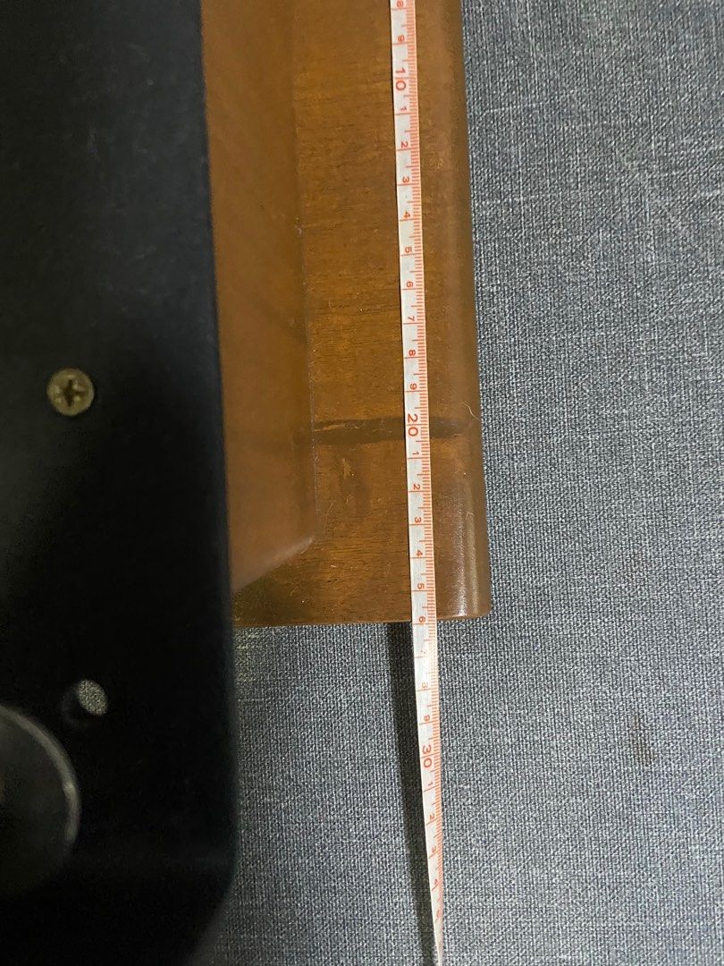 AV Make Mahogany Monitor Riser, Furniture & Home Living, Furniture, Tables & Sets on Carousell