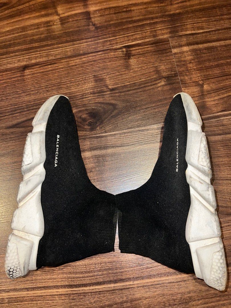 Balenciaga speed trainer size eur 43 used black