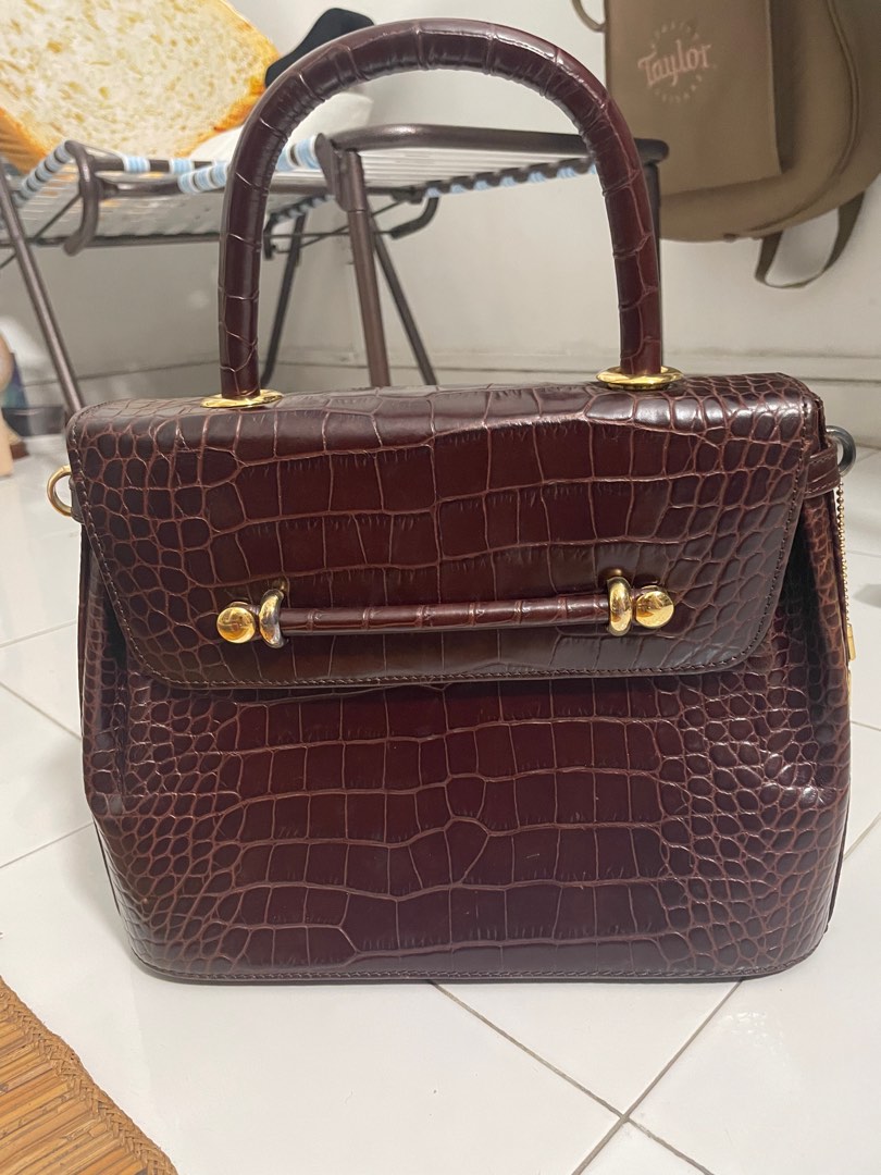 Bally crocodile bag online