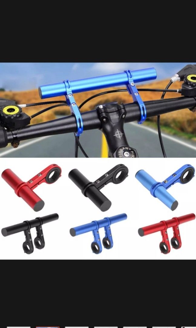 Bar extender single arm bicycle bike ebike helmet electric bicycle