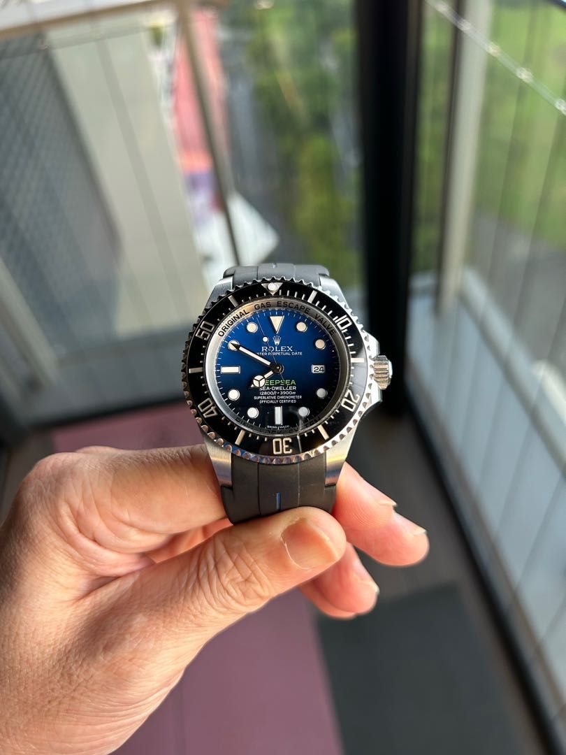 Rolex deepsea blu top