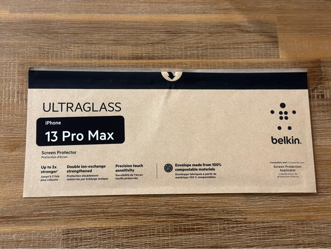 Belkin UltraGlass Screen Protector IPhone 13 Pro Max/14 Pro Max, Mobile