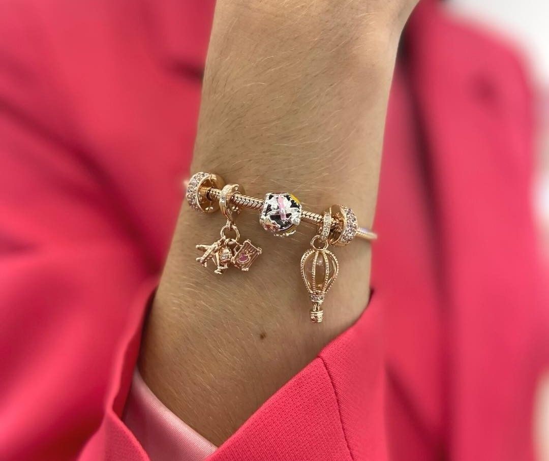 Pandora bracelet shop sale rose gold