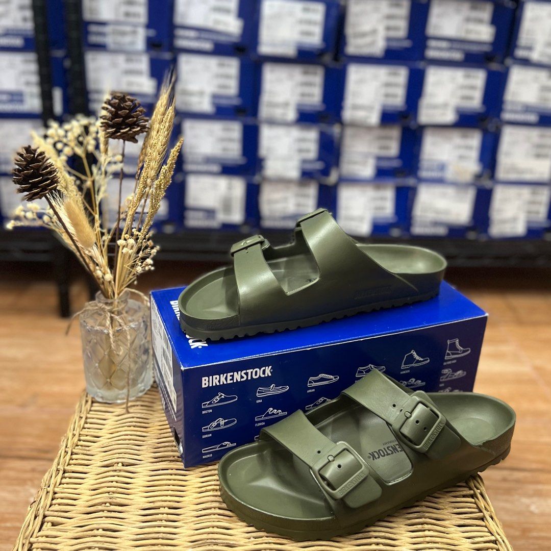 Birkenstock arizona eva khaki hot sale 40