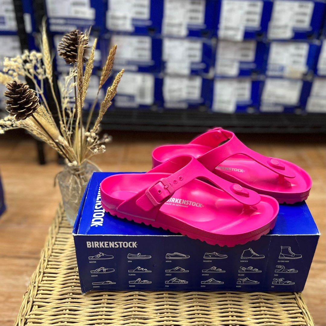 Birkenstock gizeh deals eva beetroot purple