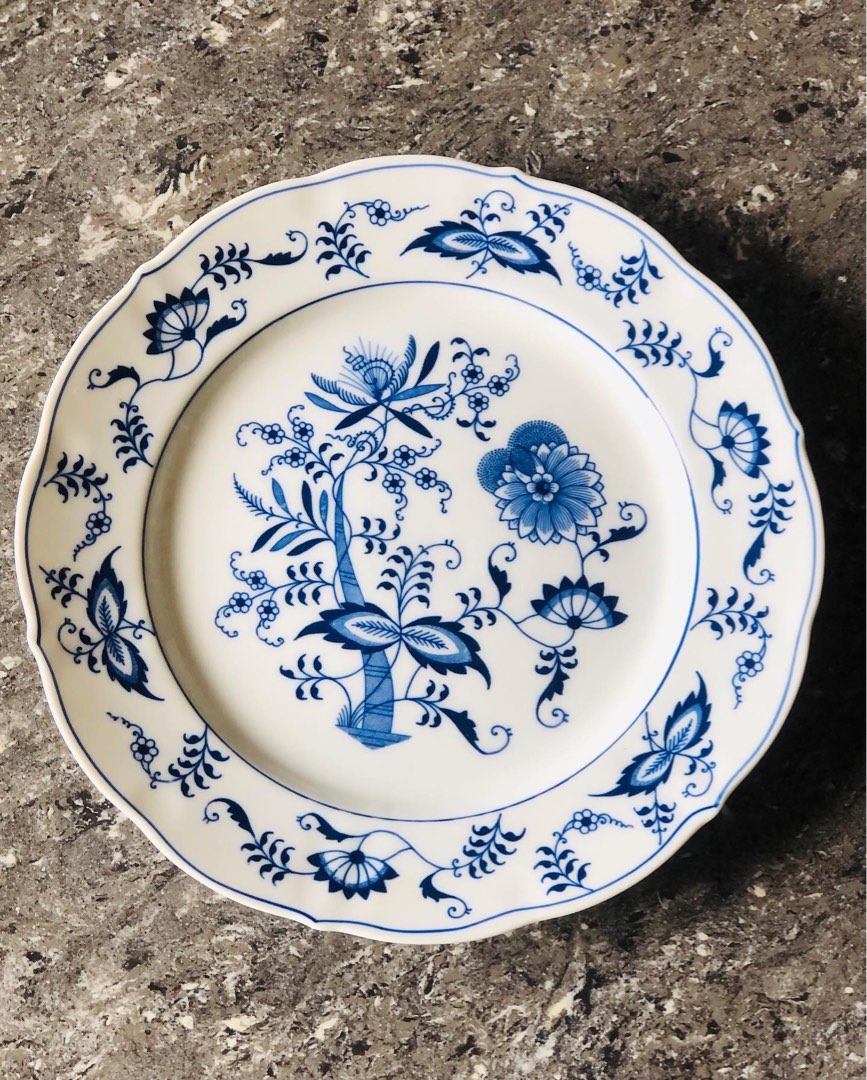 Blue danube dinner best sale plates