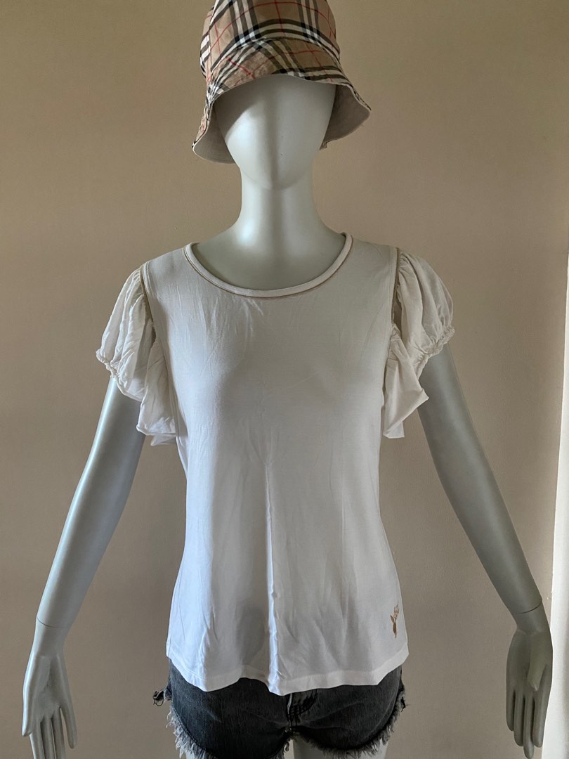BNEW PLAYBOY TOP, Women's Fashion, Tops, Blouses on Carousell