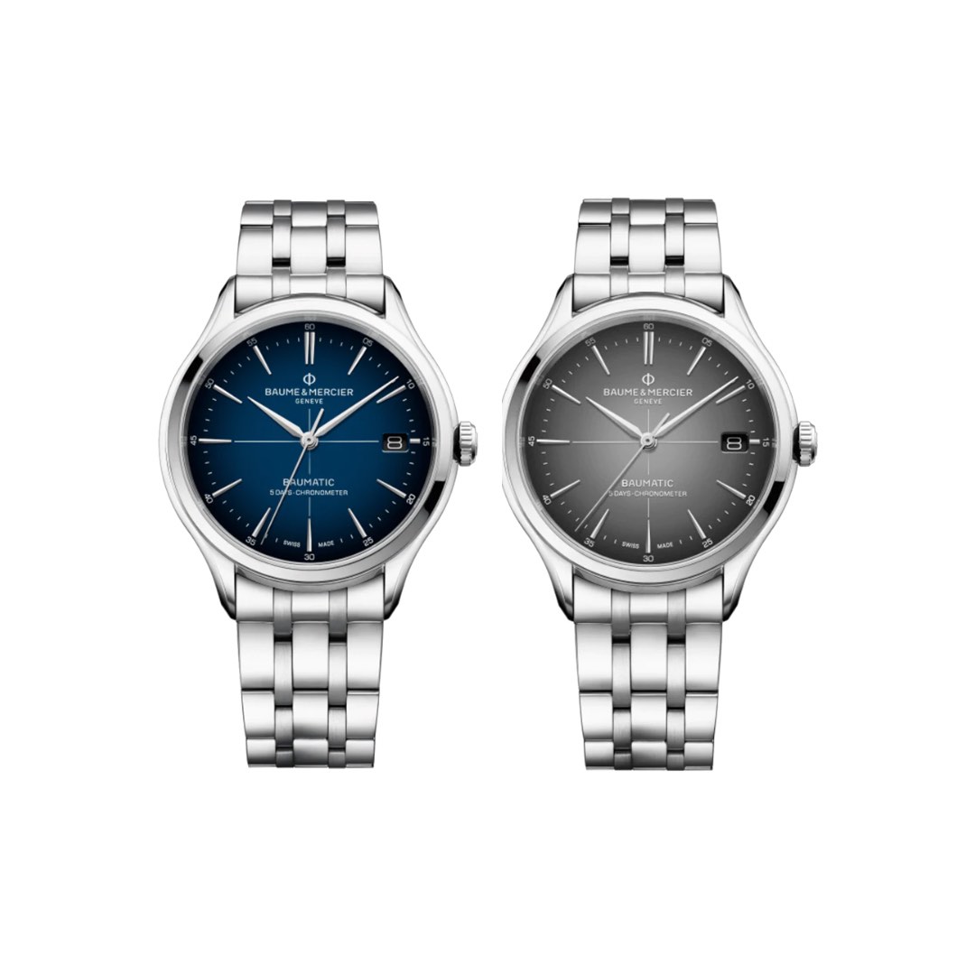 Baume & mercier clifton sales baumatic 10551