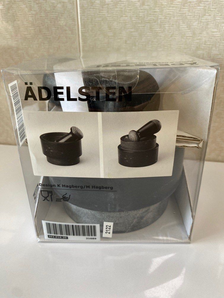 BNIB IKEA mortar n pestle, Furniture & Home Living, Kitchenware