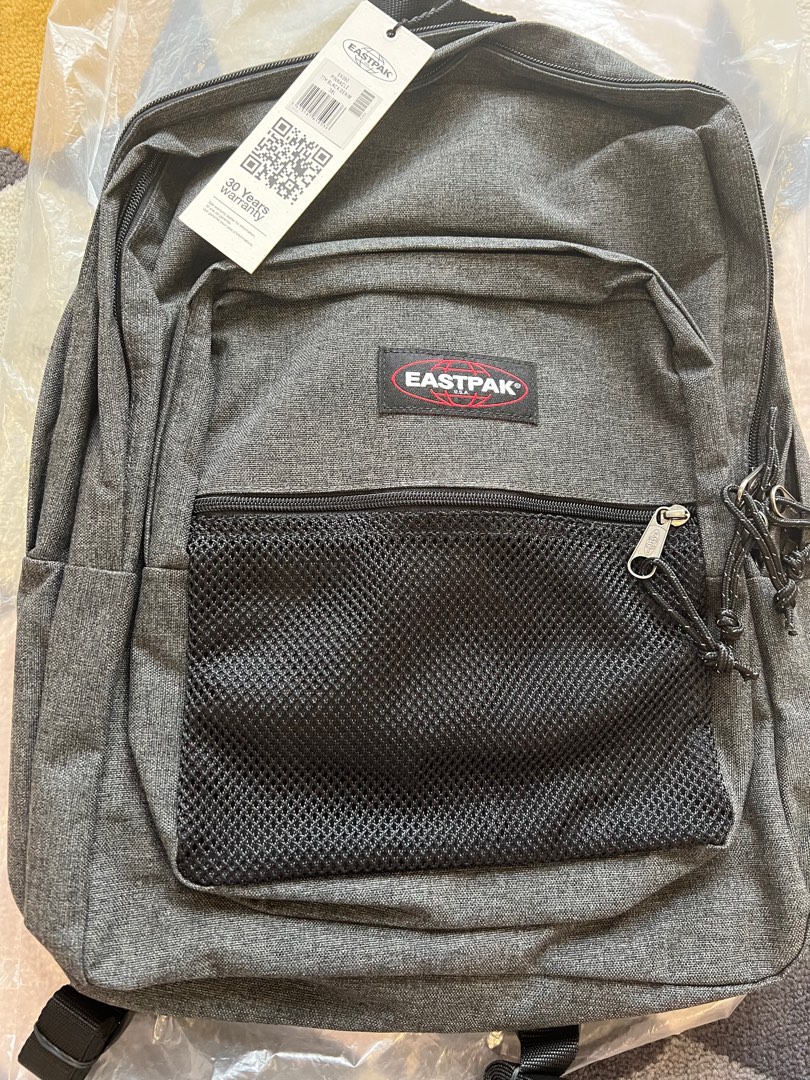 Brand new Eastpak backpack grey black 38 L Men s Fashion Bags