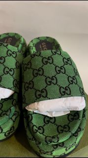 Brand New Platform Gucci Slides