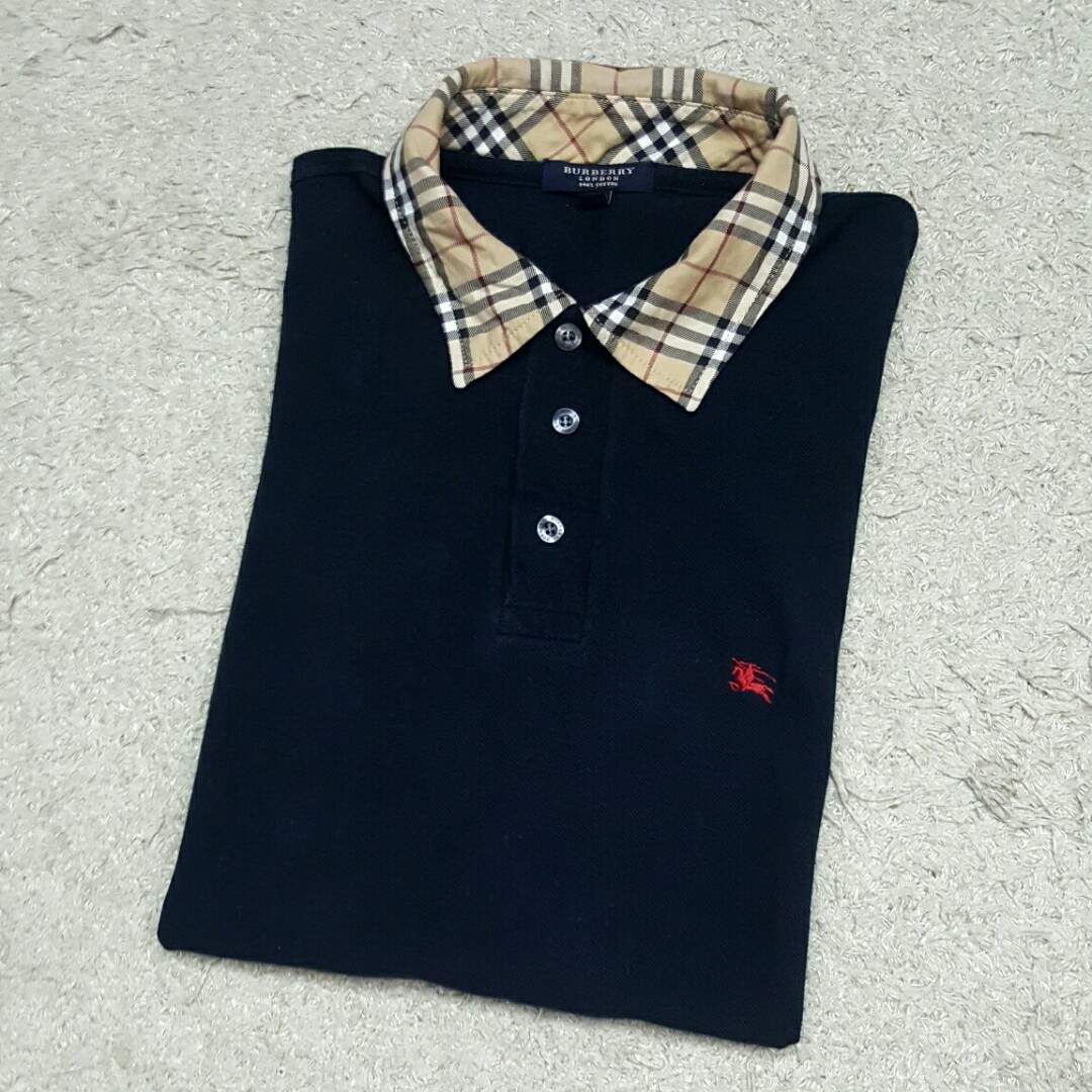 Burberry Nova Checked Collar Polo T-shirt, Men's Fashion, Tops & Sets,  Tshirts & Polo Shirts on Carousell