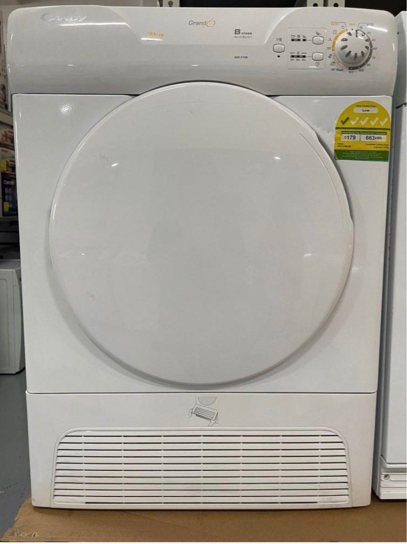Candy 7kg Condenser Dryer, TV & Home Appliances, Washing Machines and