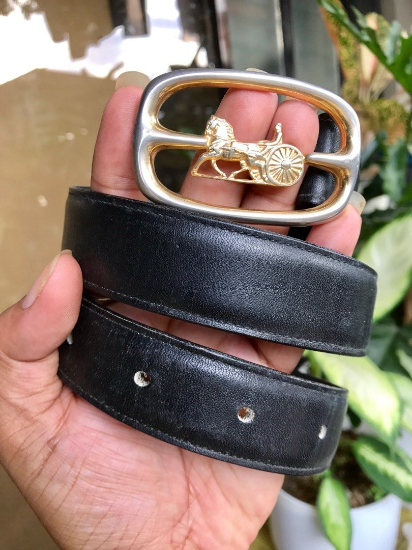 Celine online oversized belt